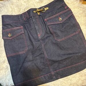 NWOT Lauren Jeans Co. “Nolita” Dark Wash Denim Skirt by Ralph Lauren